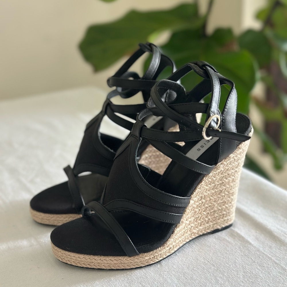 Reiss Women’s Espadrille Wedge Heels – New, Never Worn – Size 6.5/37